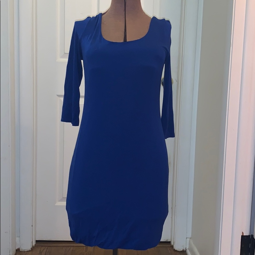 Blue minidress